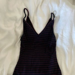 Reformation striped tank top